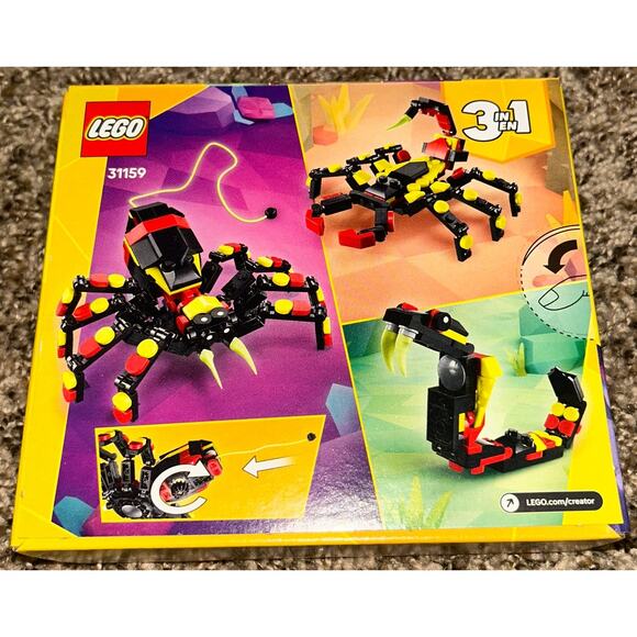 Lego Creator 3 in 1 Surprising Spider Building Set (NEW) - Picture 2 of 2